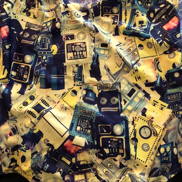 We Are Handsome Robots Tank Swimsuit M - Picture 3 of 4